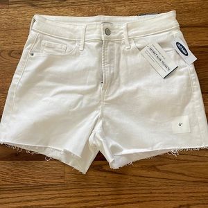 White shorts